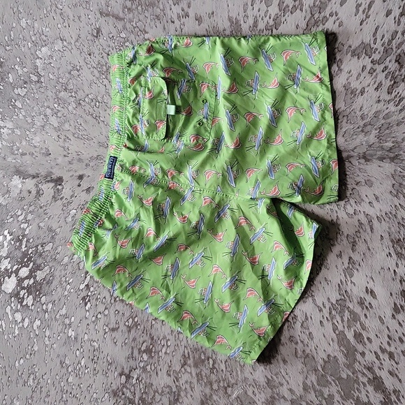 Sero Fisherman Print Swim Trunks SzXL - Picture 7 of 7